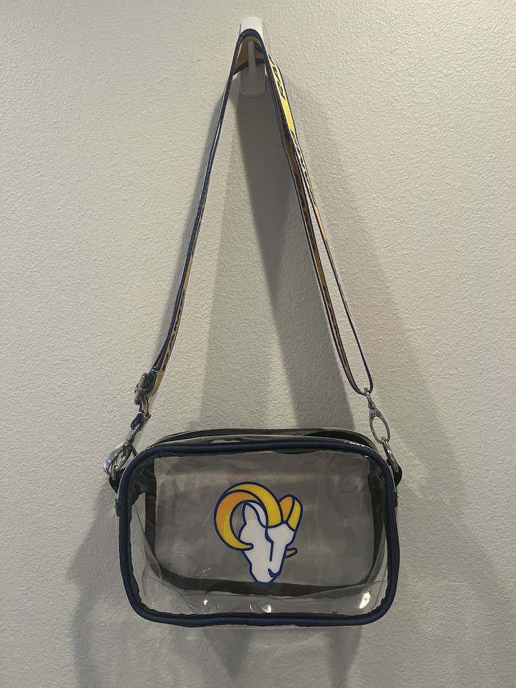 Clear Crossbody LA Rams Logo