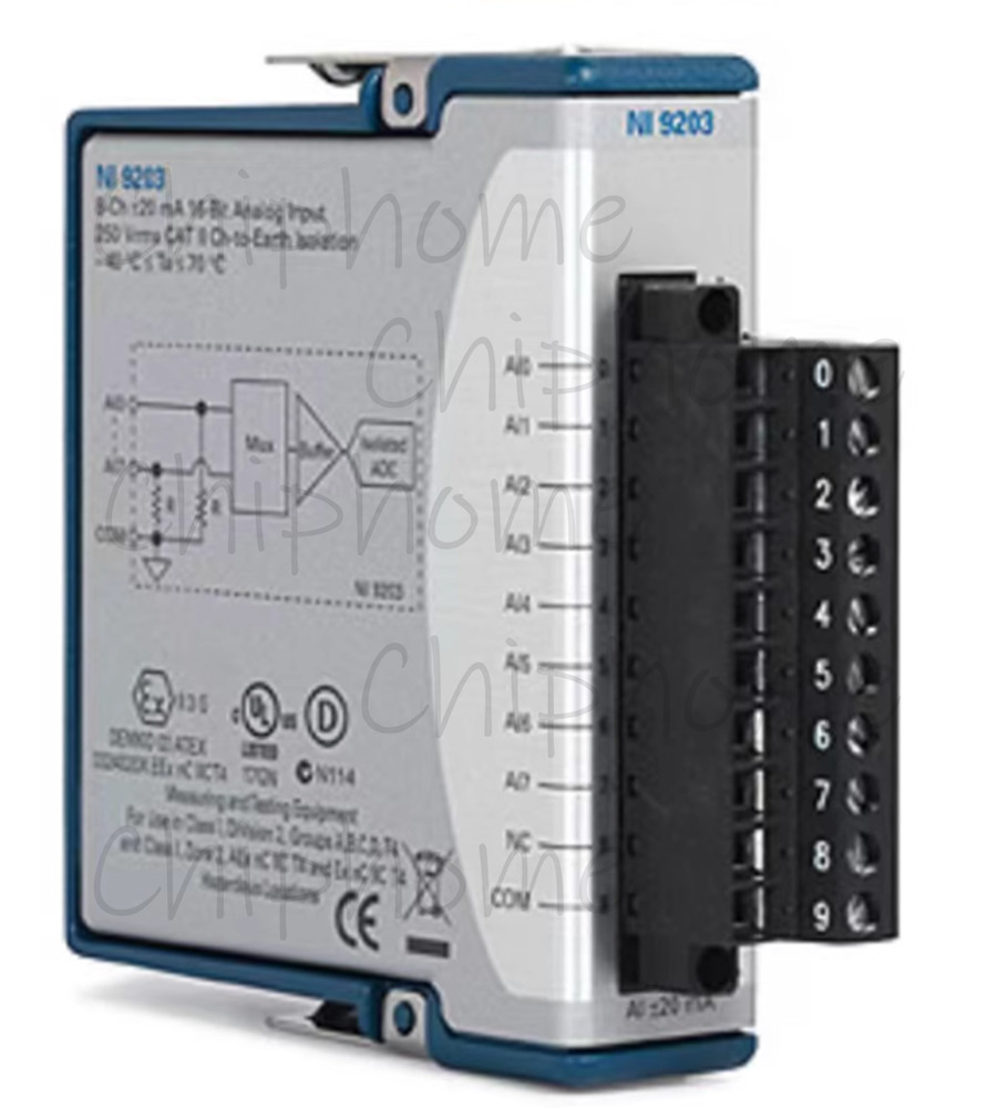 NEW National Instruments NI 9203 cDAQ Analog Current Input Module 779516