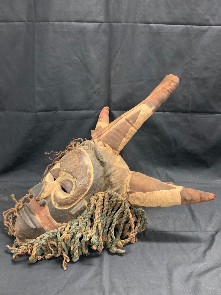 AFRICAN ART YAKA HELMET MASK