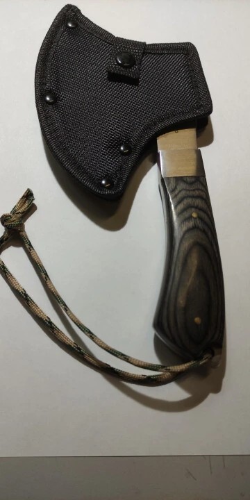 Full Tang Sharp Axe Kitchen Bone knife Camping Survival Axe Knife Stainless Stee