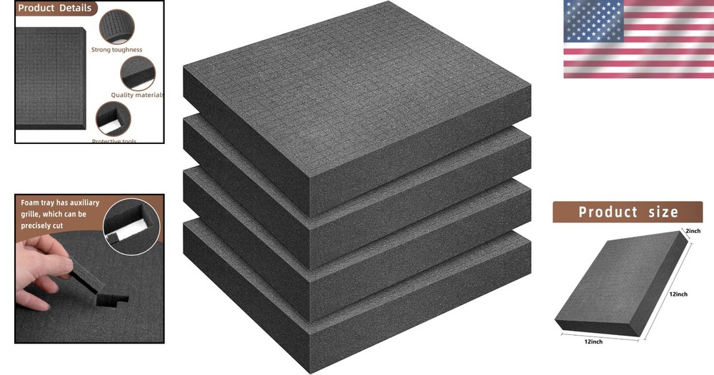 Durable Foam Cushions for Secure Equipment Storage