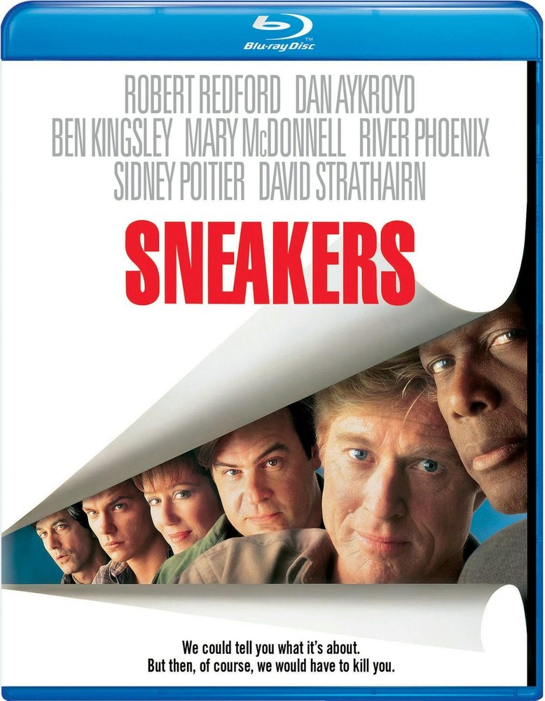 Sneakers Blu-ray Robert Redford NEW