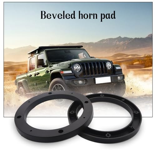 5" Dia Universal Plastic Speaker Spacer Adaptor Ring Mounting Bracket 5inch