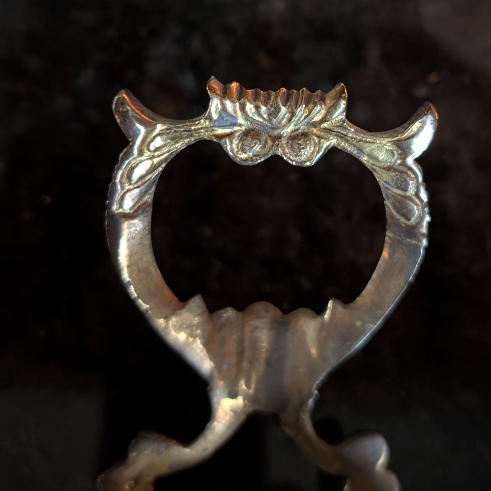 Tilting Brass Teapot- Kettle Burner/ Warming Stand