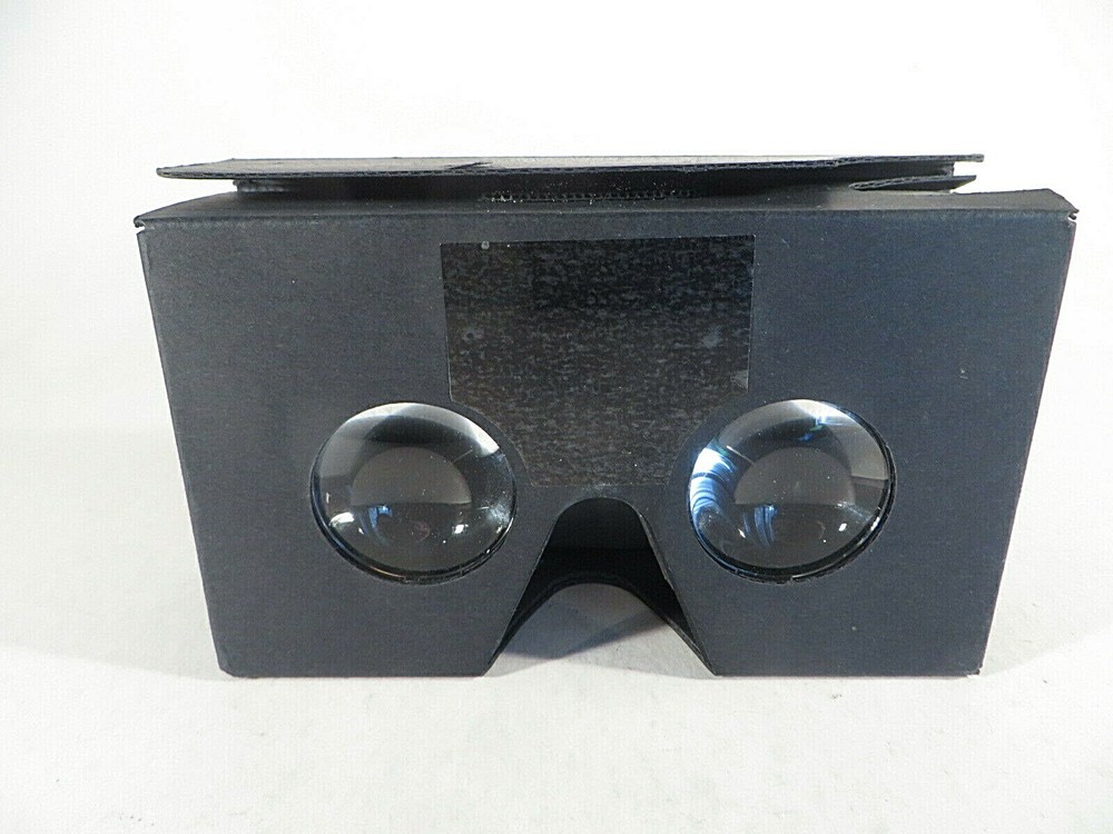 Virtual Reality Viewer Smartphone Black Cardboard