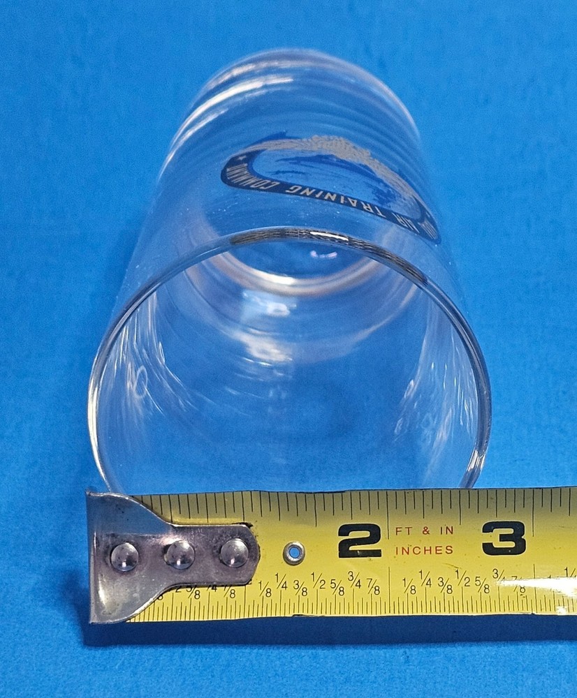 VINTAGE US NAVAL AIR TRAINING COMMAND GLASS