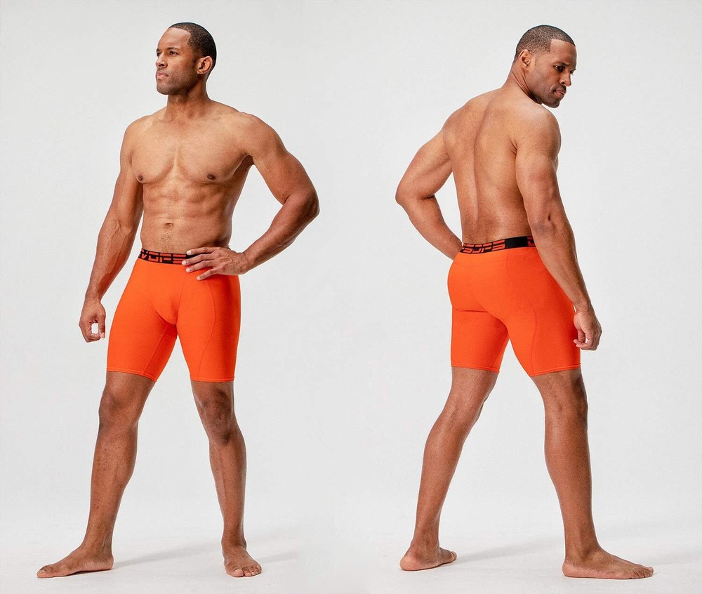 DEVOPS 3 or 5 Pack Compression Shorts Men Spandex Sport