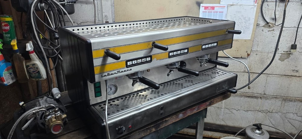 3 Group La San Marco Automatic Programmable Espresso Coffee Machine