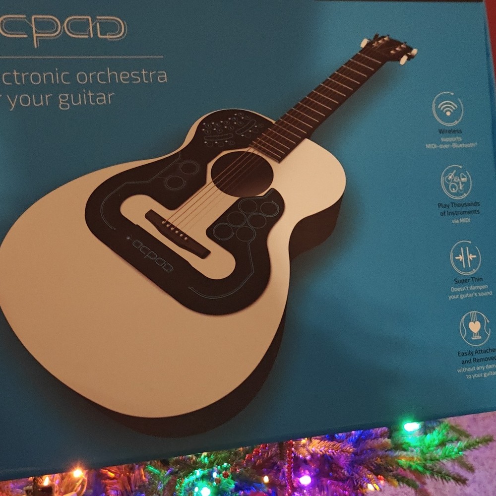 acpad Wireless Bluetooth Super Thin Guitar Controller MIDI Over Bluetooth