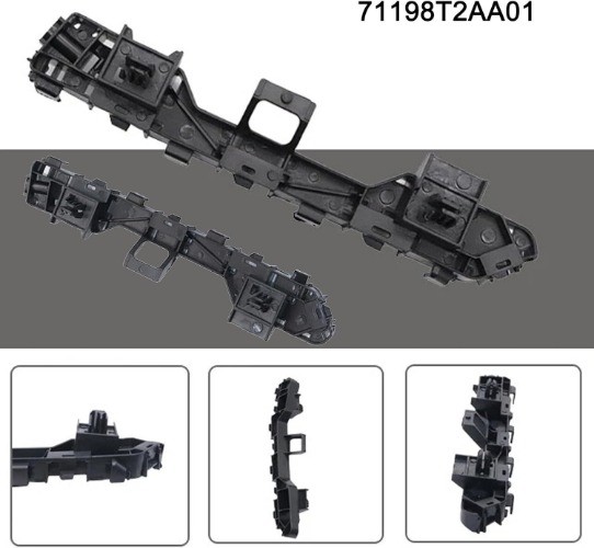 Front Bumper Bracket Front Left Driver and Right Passenger Side Bumper Cover Bra