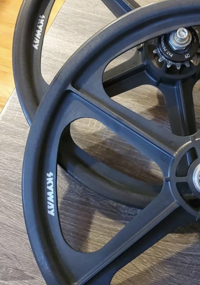 SKYWAY DECALS SIZED FOR WHEEL 4x - TUFF WHEELS