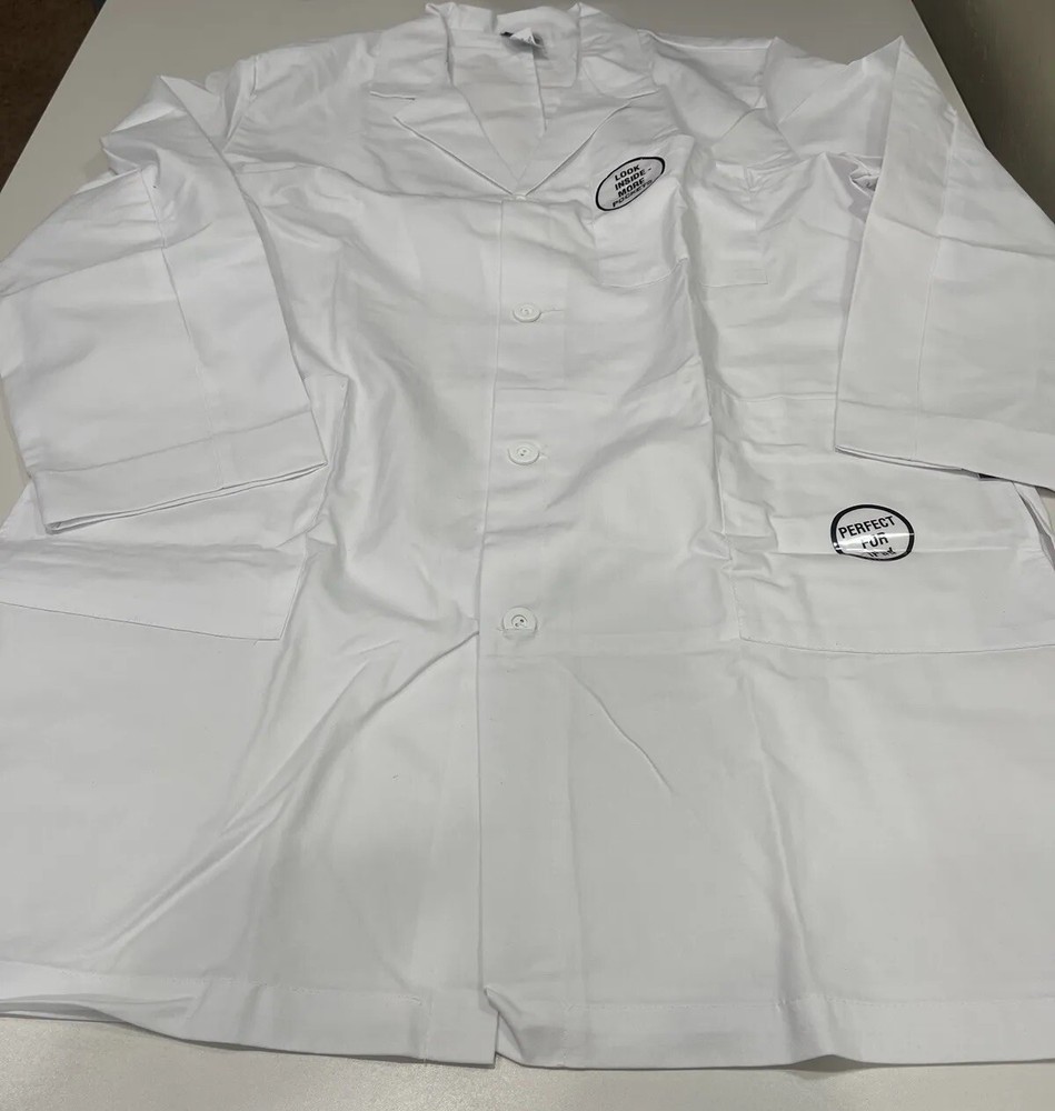 Meta- Unisex White Lab Coat- Size 42