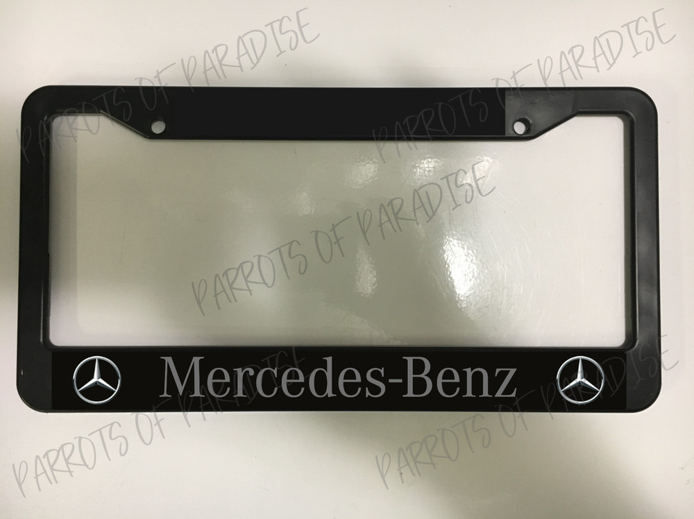 For Mercedes Euro Car License Plate Frame