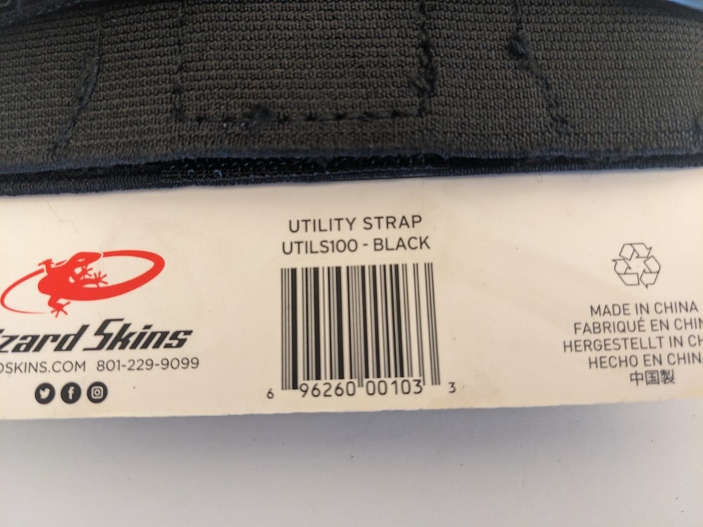 Lizard Skins Utility Strap - Black - UTILS100
