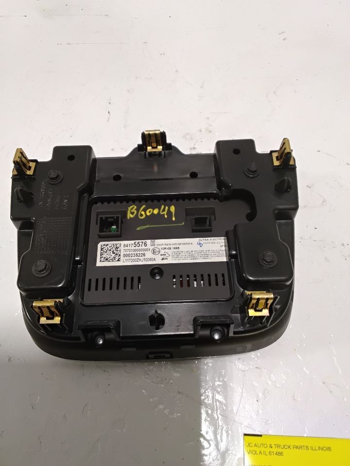 2018 Chevy Equinox 8" Display Screen and Control Panel