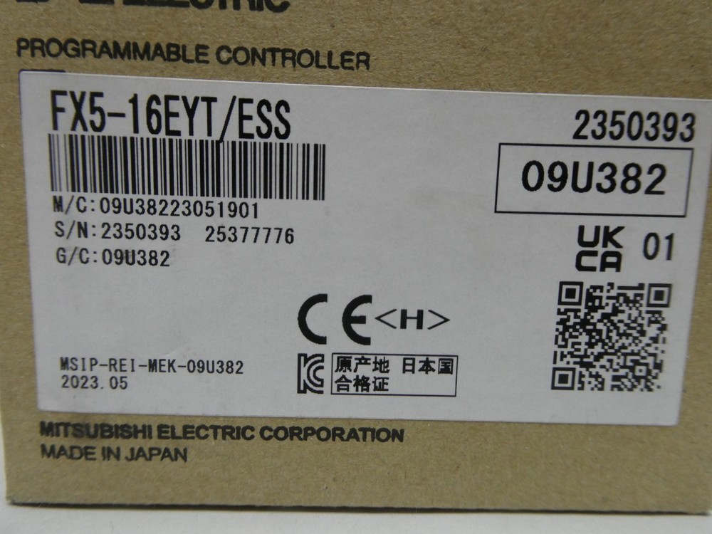 Mitsubishi FX5-16EYT/ESS I/o Module