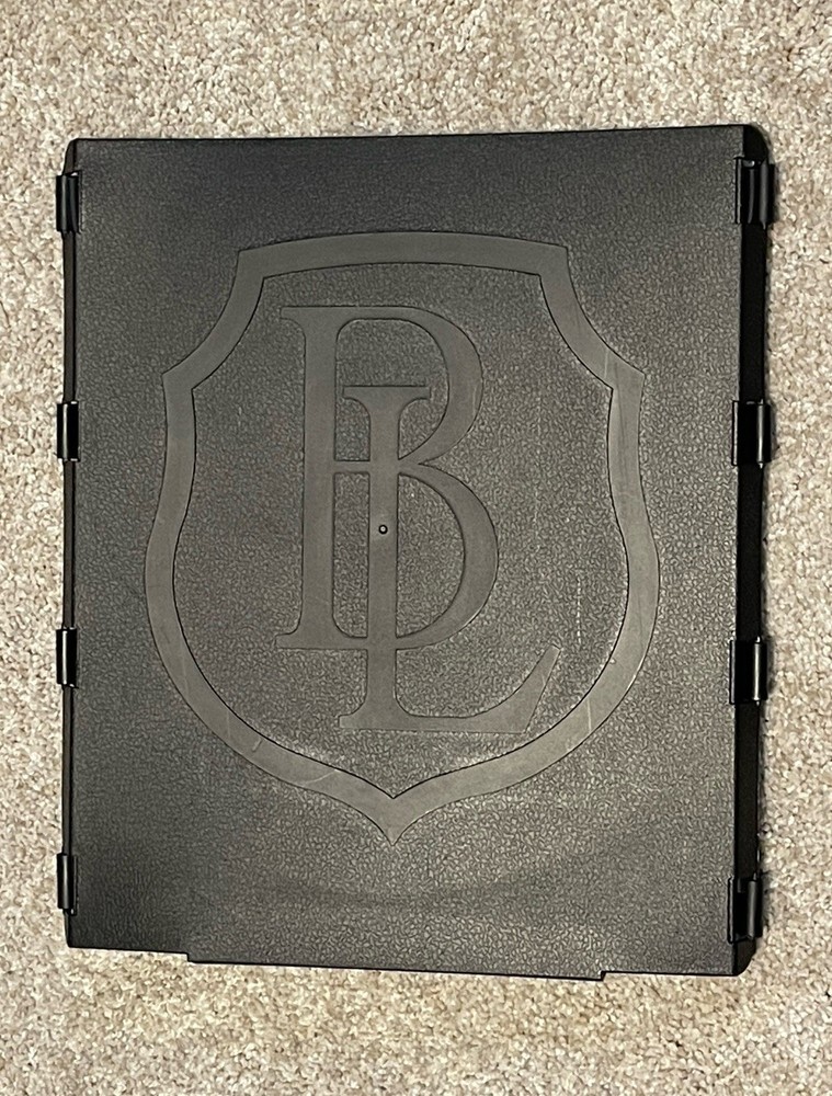 BoxLegend V2 Plastic Laundry Folding Boards - Black