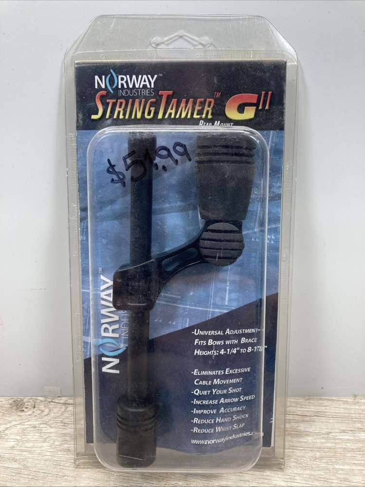 Norway Industries String Tamer GII Universal Rear Mount Compound Bow Damper