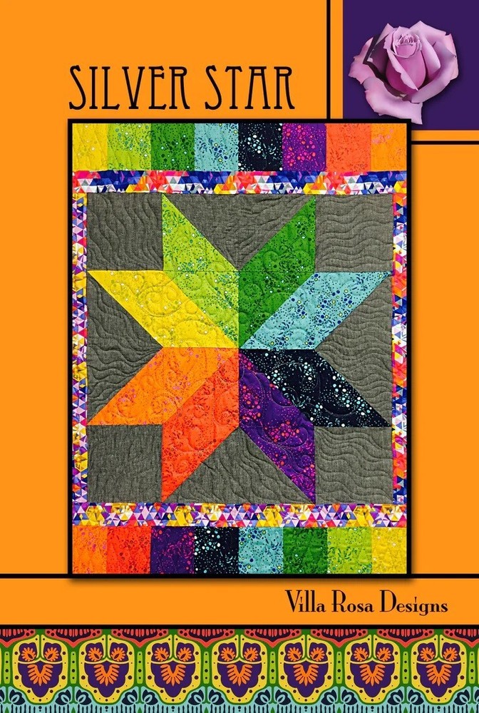 Silver Star Quilt Pattern- A Fat Quarter Pattern
