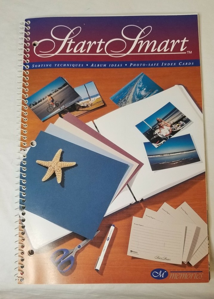 Creative Memories "Start Smart" book sorting techniques album ideas photo safe.