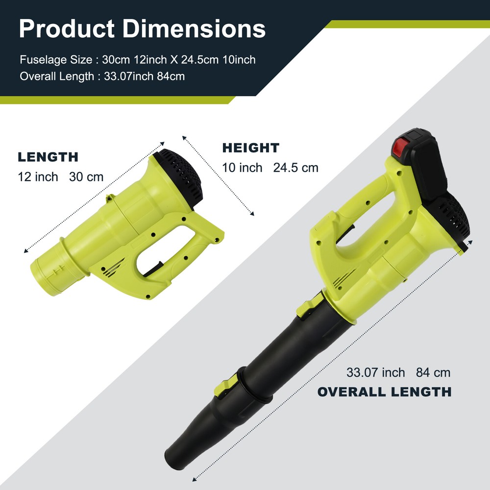 Cordless Leaf Blower/Vacuum & String Trimmer/Weed Edger Combo Kit w/ Battery NEW