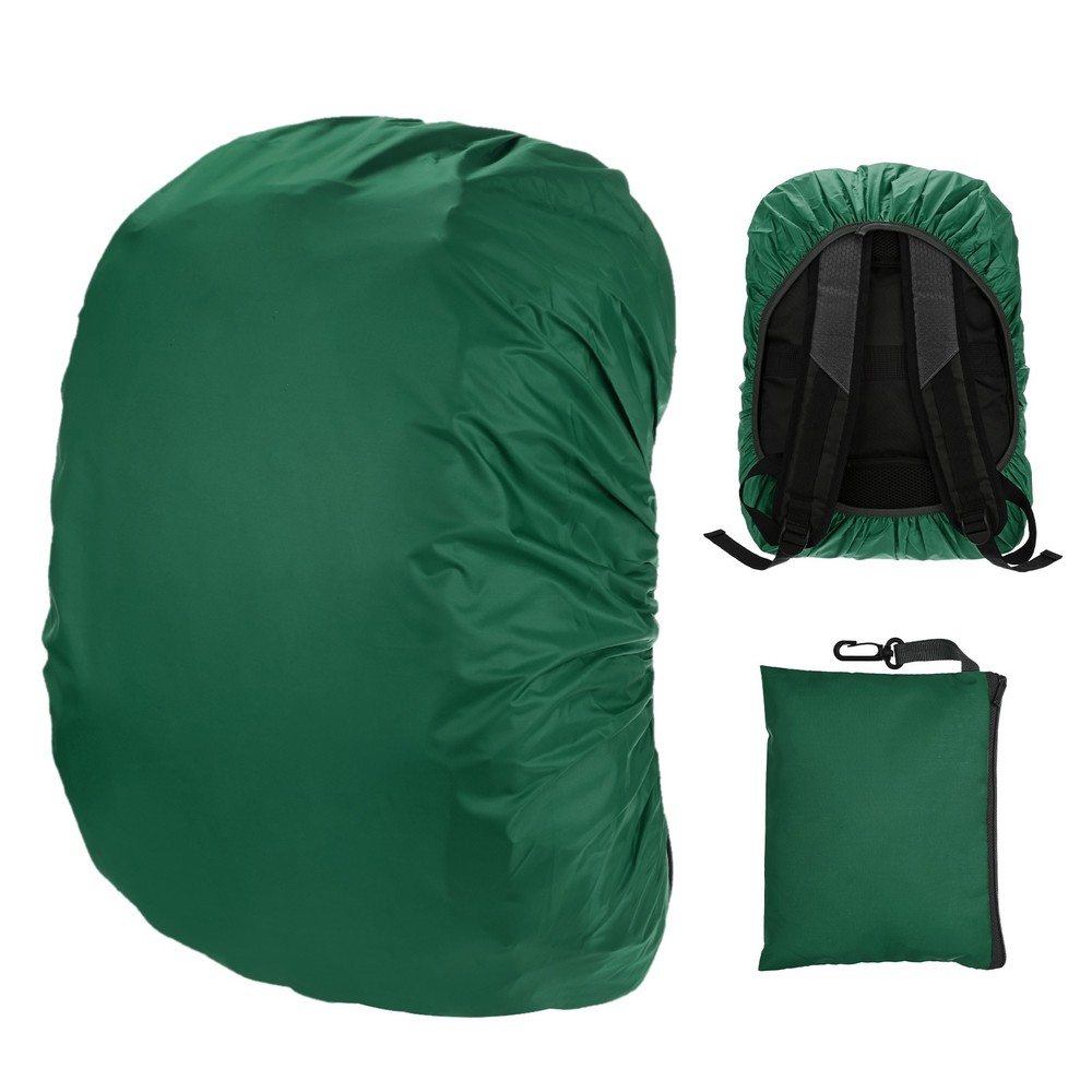 Waterproof Backpack Rain Cover, 15L-25L Backpack Cover [Postal Green]