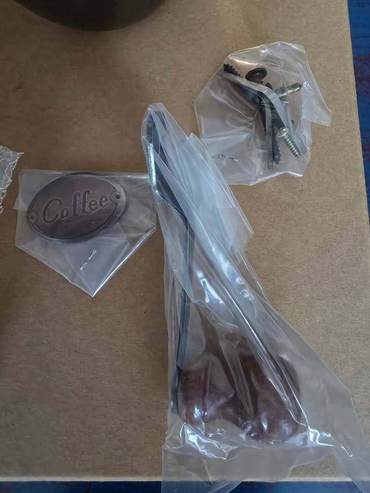 Coffee Grinder Hardware Kit, Bowl Type, Rockler, New in original Packaging.