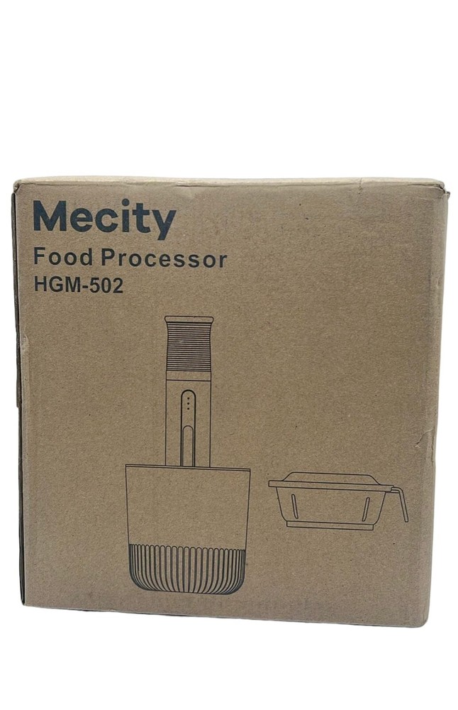 MECITY Food Processor HGN-502 - Open Box