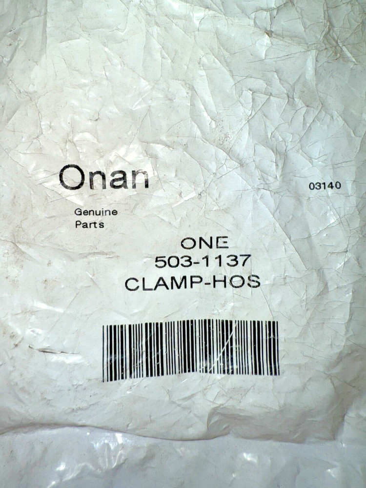 ONAN 503-1137, Clamp- HOS