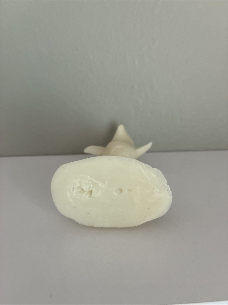 Mold-a-Rama White Dolphin Figurine