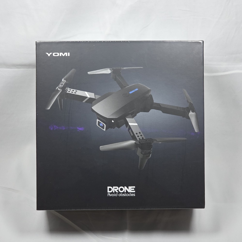 YOMI LF620 Foldable Drone 4K HD Camera WiFi FPV Obstacle Avoidance Black New