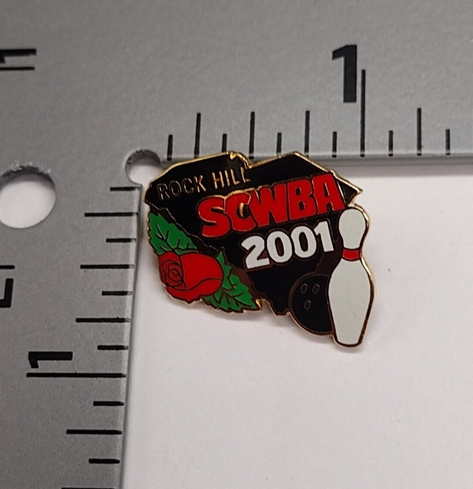 Rocky Hill SCWBA 2001 Bowling Lapel Pin