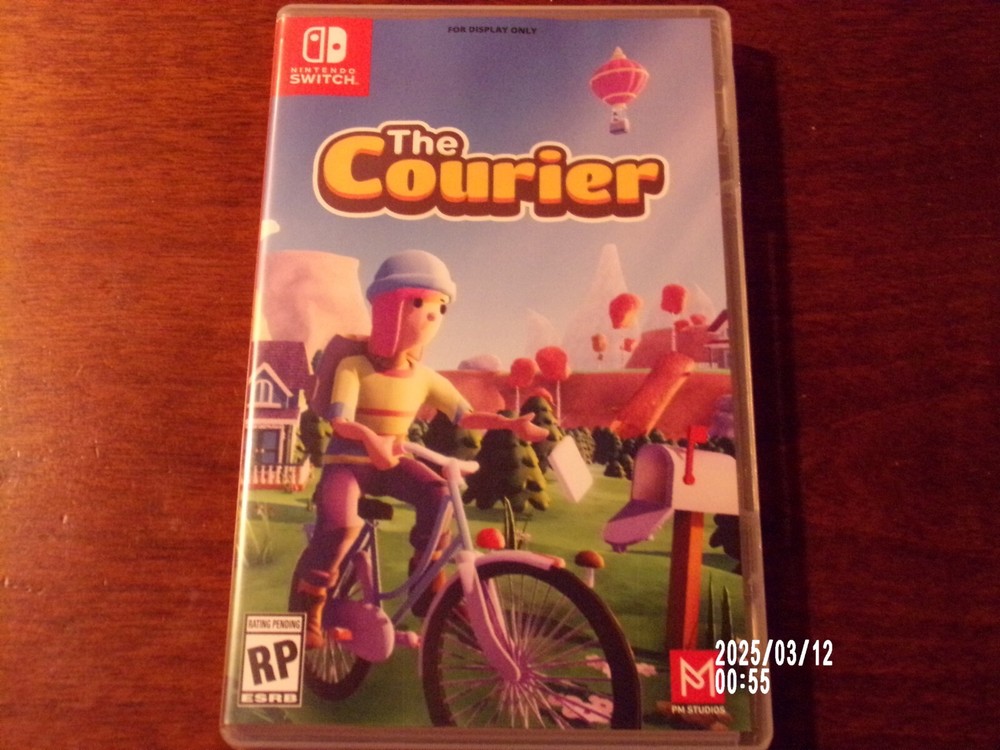 The Courier nintendo switch - DISPLAY ONLY CASE - NO GAME - Fast Shipping!