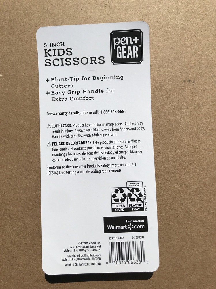 Pen Gear 5 Inch Kids Scissors