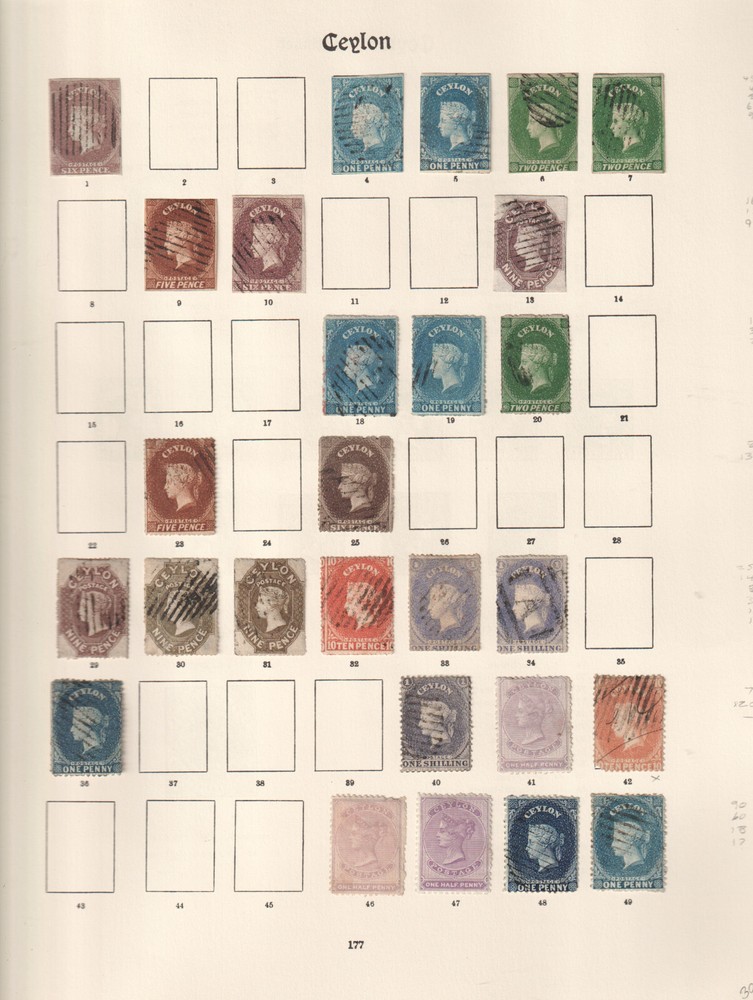 CEYLON CLASSIC SUPER QUALITY COLLECTION USED AND MLH - 46023