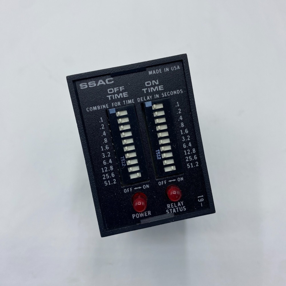 SSAC TDR2A11 Solid State Timer Relay TDR2A11🔔