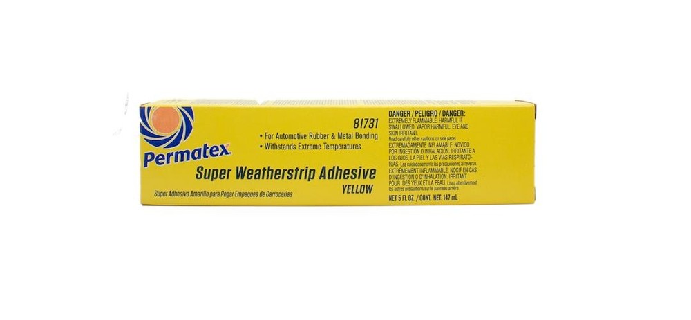 PERMATEX 81731 WEATHERSTRIP ADH 5OZ.