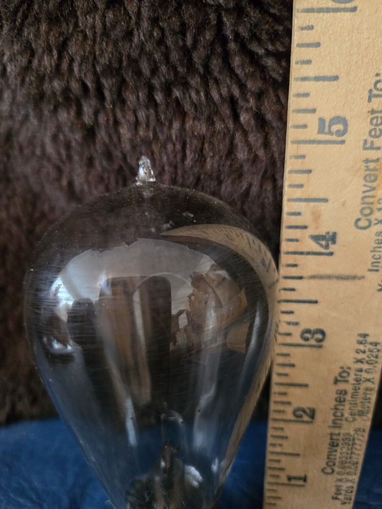 Antique Edison light bulb. Untested.