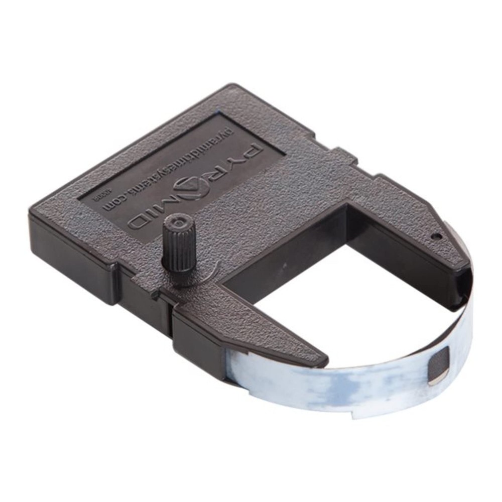 Pyramid™ Time Clock Replacement Ribbon For 9.84ft. ribbon length, Black