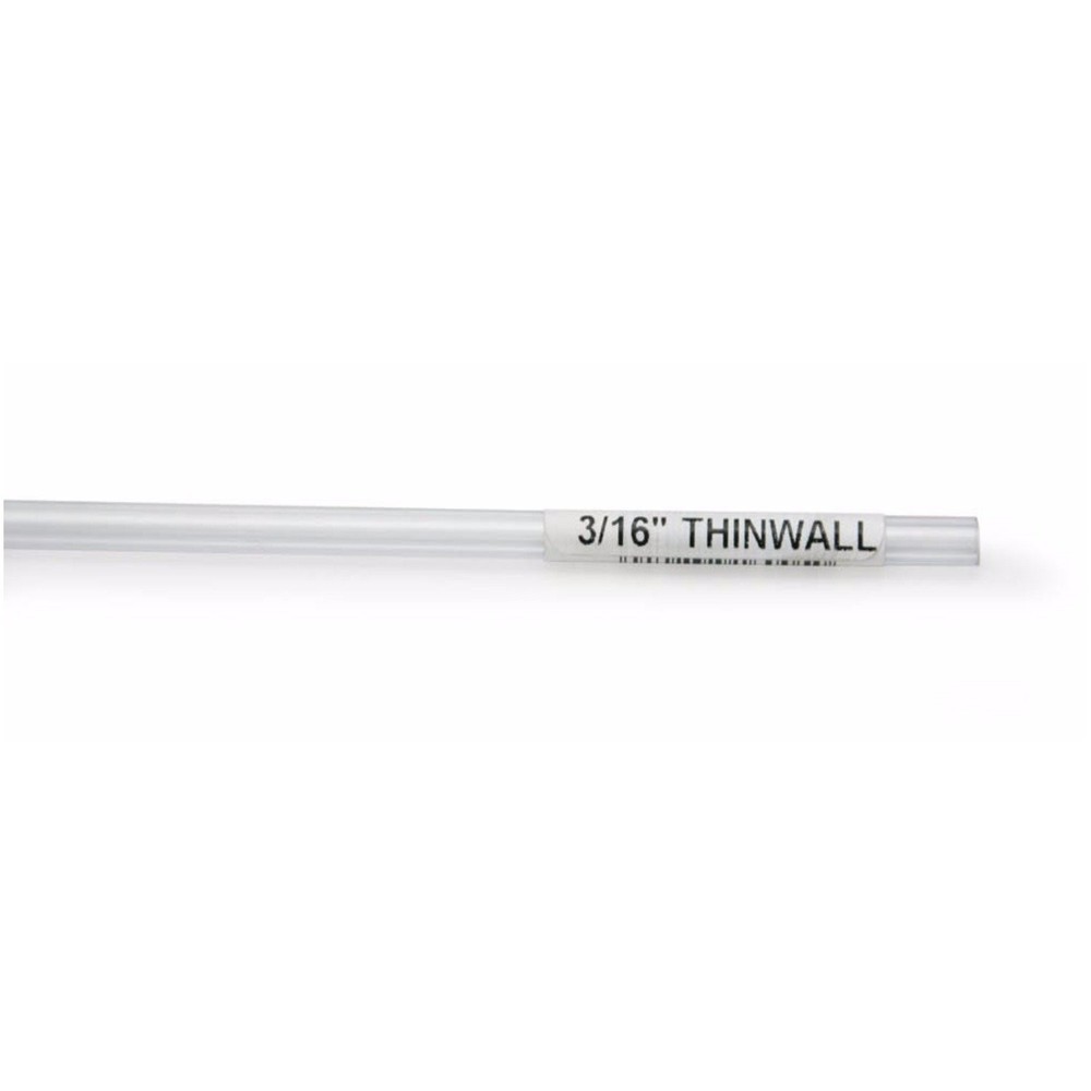Thinwall Rigid Tubing - 3/16" x 3 ft