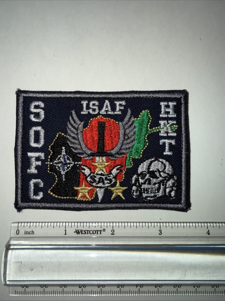 French Foreign Legion ISAF SOFC HKT SAS Afgan War Patch