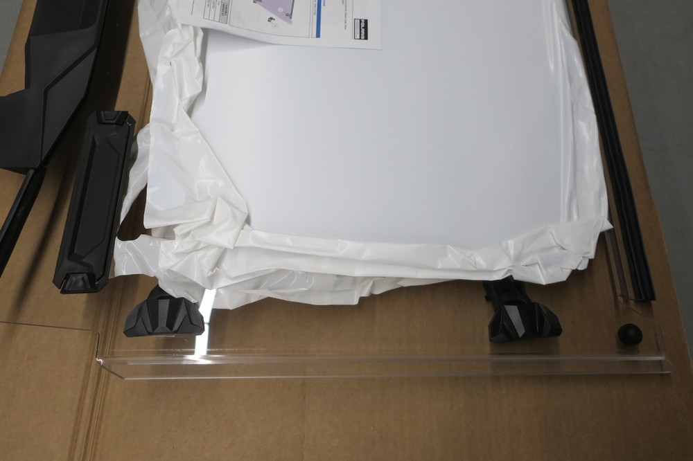 POLARIS Lock & Ride Full Vented Front Windshield, Hard Coat Poly. PRO R 4 SEAT
