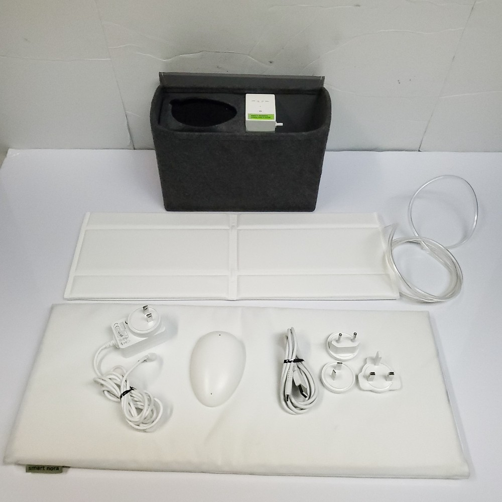 SMART NORA The Contactless Snore Solution with Pillow Sleeve