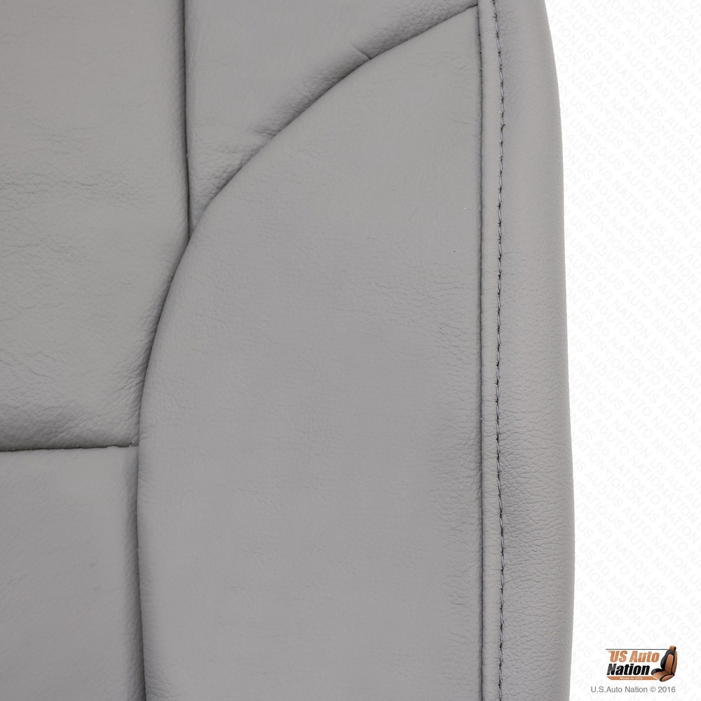 Driver Bottom Replacement Leather Cover Gray For 2004 2005 2006 Toyota 4Runner