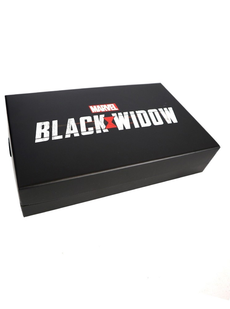 Black Widow Wrist Gauntlets & Pin Replica Set Marvel Studios With Certificate