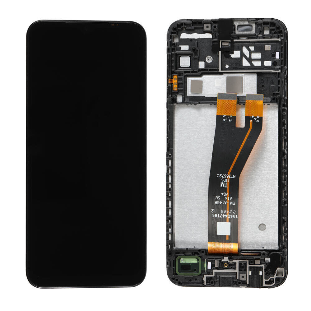 For Samsung Galaxy A14 5G SM-A146B LCD Touch Screen Display Replacement Frame
