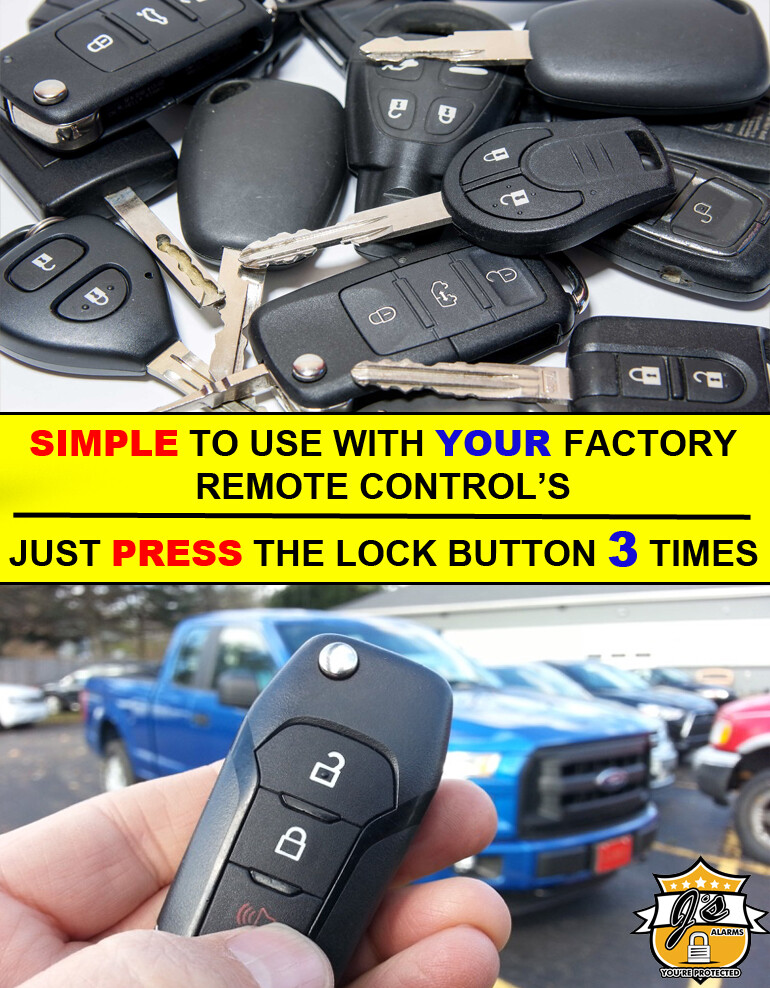 Js Alarms 2018 Ford Explorer Remote Start Plug & Play Self Install 3X Lock FO2N