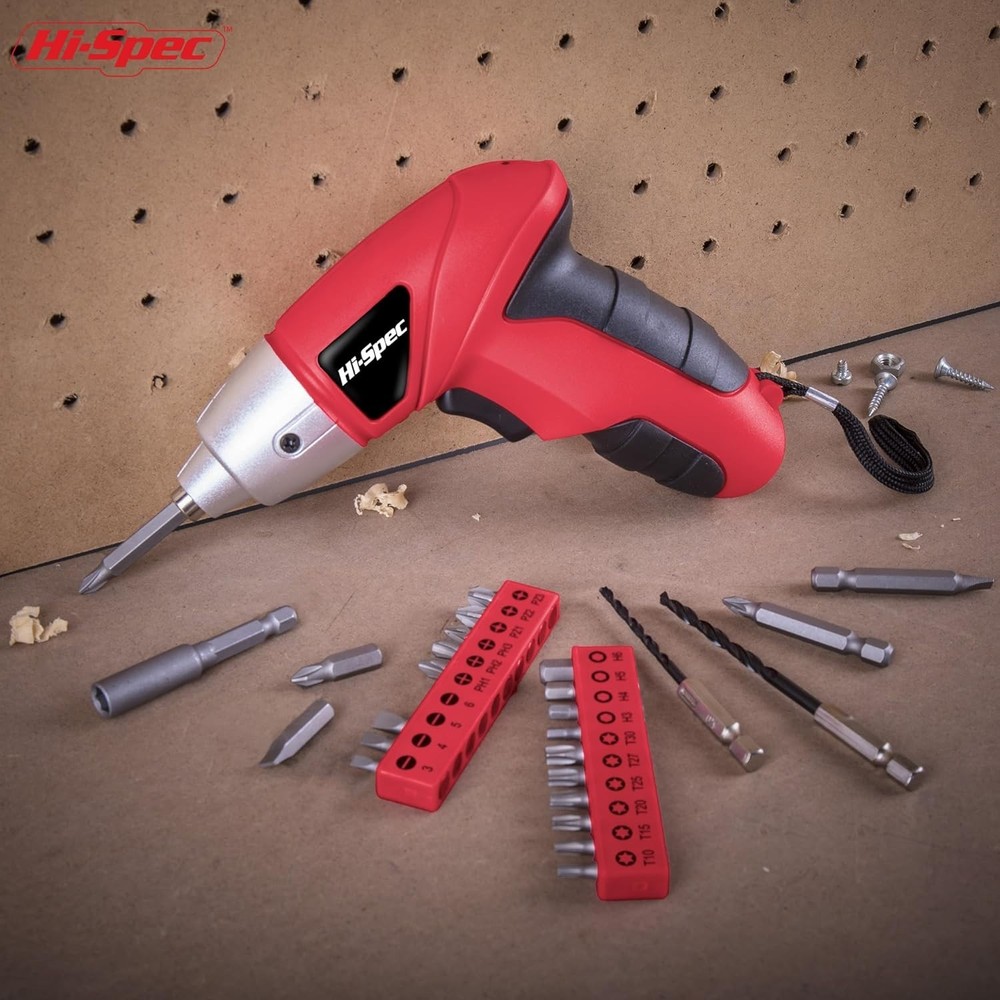 Efficient Electric Screwdriver with Compact Design and Versatile Applications
