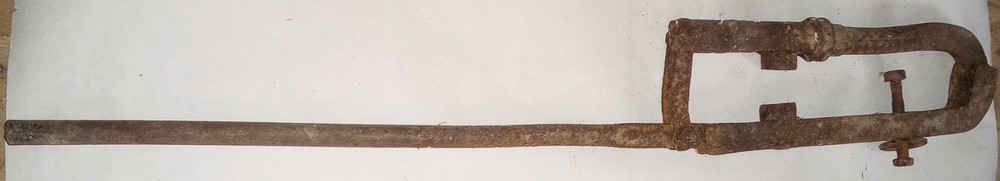 Blacksmith Made 100 Plus Years Old Walnut Cracker