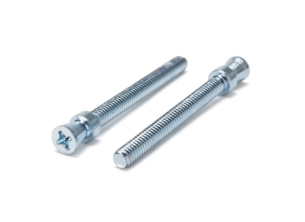 FHC 1/4"-20 Shoulder Bolt Kit Zinc 2 Pack for Pull Handles